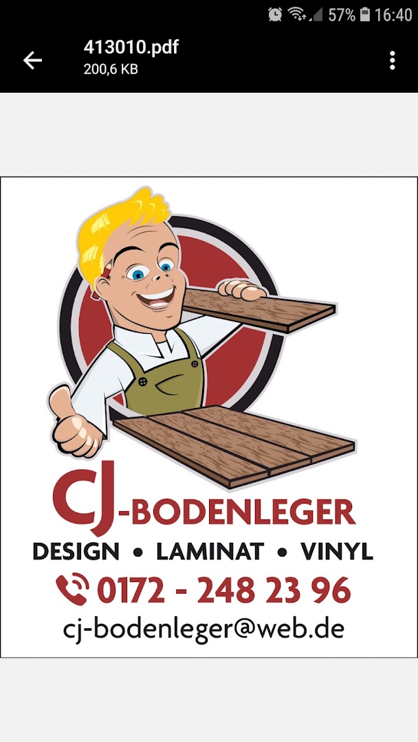 CJ-Bodenleger Christopher Jentzen — Fotos 7